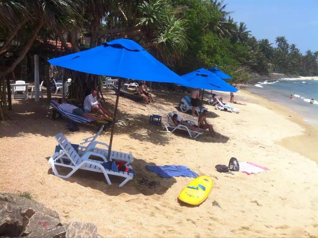 Turtle Reef Guest Bed & Breakfast Mirissa Bagian luar foto